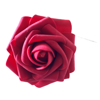 thumb_25pk - Fushia Foam Roses - 7.6cm on stem/pick