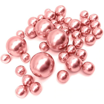 thumb_Rose Gold Floating Pearls - Centerpiece Vase Filler