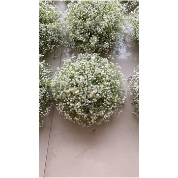 thumb_50cm Floral Babies Breath Ball Arrangement - White