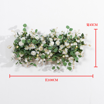 thumb_100x45cm - Rose & Silver Dollar Floral Runner Arrangment