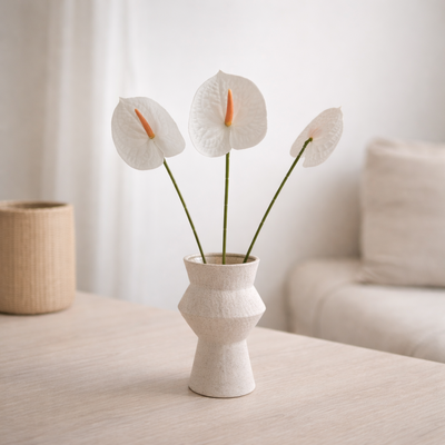 thumb_White Anthurium Stem Soft Touch 60cm