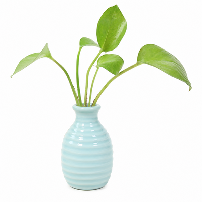 thumb_Small Blue Ceramic Bud Vase 8cm