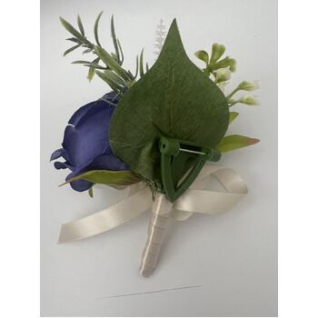 thumb_Buttonhole Twin rose Style - Dark Blue