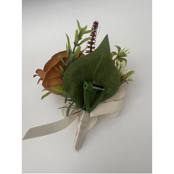 thumb_Buttonhole Twin rose Style - Caramel 