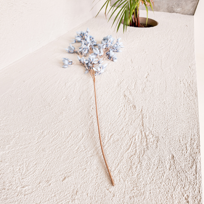 thumb_Dusty Blue Blossom Spray – 90cm Artificial