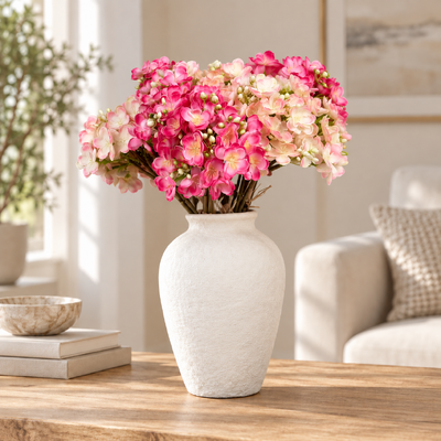 thumb_39cm Artificial Jasmin Blossom Filler Bouquet  – Bright Pink