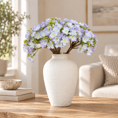 thumb_39cm Artificial Jasmin Blossom Filler Bouquet  – Light Purple