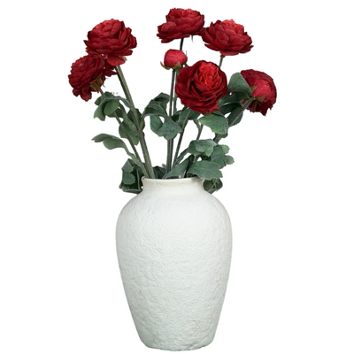 thumb_52cm Artificial 3 Head Ranunculus Flower Spray – Red