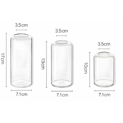 thumb_Clear Glass Bud Vase Set of 12 – Mixed Sizes