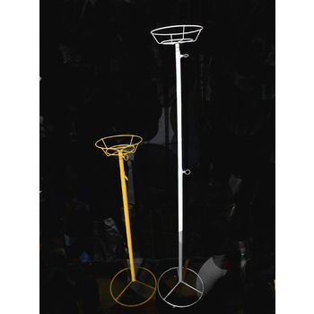 thumb_Aisle Flower Stand Adjustable Height - White