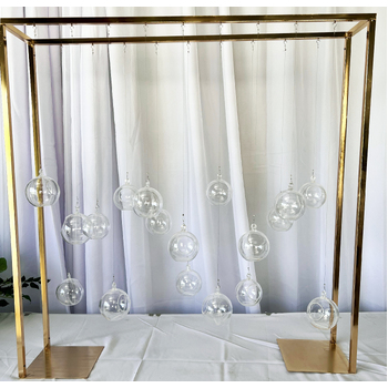 thumb_Gloss Gold Flower Stand with Baubles - 90cm (Seconds)