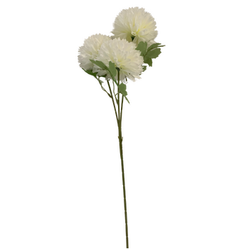 thumb_65cm 3 Head Chrysanthemum - White