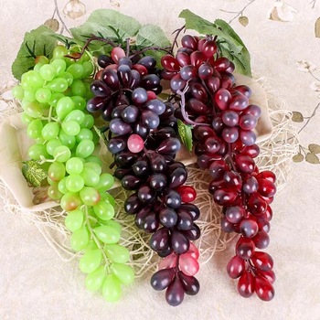 thumb_Artificial Grape Bunch - Green XL 30cm - 85 grapes on bunch