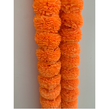 thumb_2m - Giant Marigold Garland (Diwali) - Orange