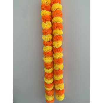 thumb_2m - Giant Marigold Garland (Diwali) - Mixed Orange/Yellow