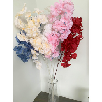 thumb_80cm - Cherry Blossom/Sakura Flower Spray - Blue