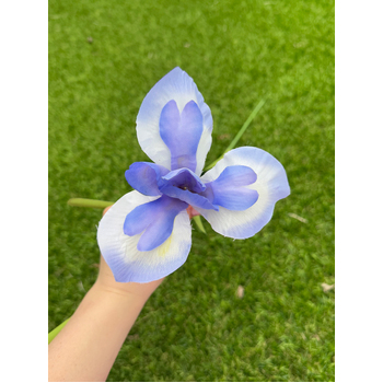 thumb_Iris Stem - 85cm Blue Artificial Stem