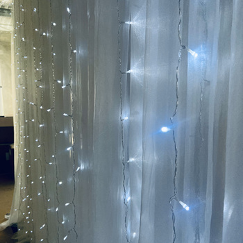 thumb_3x3m White LED Curtain Light - 12 drop  (CURTAIN NOT INCLUDED)