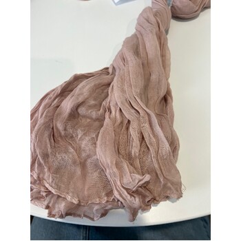 thumb_Extra Long 4m Mauve Pink Cheesecloth Table Runner 90x400cm
