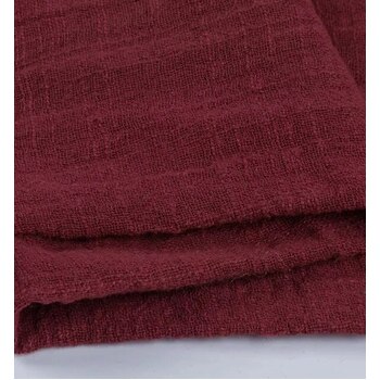 thumb_Extra Long 4m Burgundy Cheesecloth Table Runner  90x400cm