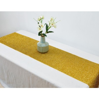 thumb_Glitter Mesh Runner - Gold