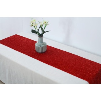 thumb_Glitter Mesh Runner - Red