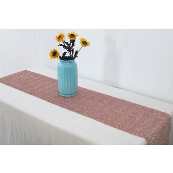 thumb_Glitter Mesh Runner - Blush Pink (Rose Gold)