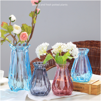 thumb_14cm Bud/Posey Glass Vase - BLUE  