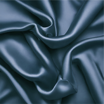 thumb_275cm Round Satin Tablecloth - Dusty Blue
