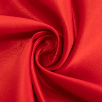 thumb_275cm Round Satin Tablecloth - Red