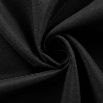 thumb_275cm Polyester  Round Tablecloth - Black