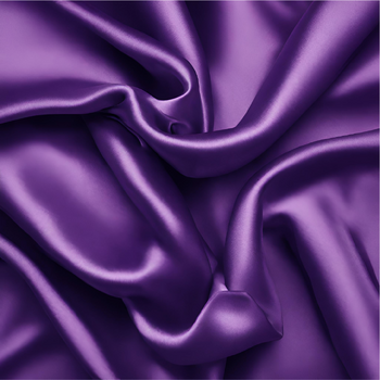 thumb_120inch (305cm) Round Satin Tablecloth - Purple