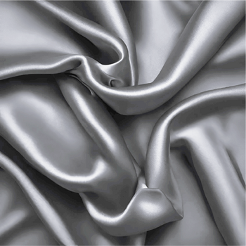 thumb_90x120inch (230x305cm) Satin Tablecloth - Silver