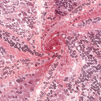 thumb_125x240cm Sequin Tablecloth - Pink