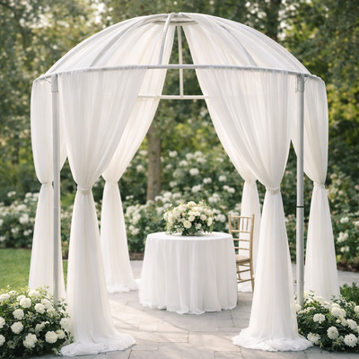 thumb_Round Dome Canopy Kit 3m - Pipe and Drape