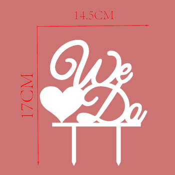 thumb_White - WE DO Acrylic Cake Topper