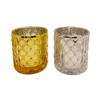 thumb_7cm - Mercury Gold Tea Light/Votive Candle Holder