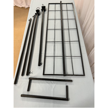 thumb_1.8m Black Floral Table Bridge/Arch