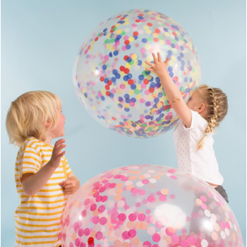 thumb_90cm Giant Silver Confetti Balloon