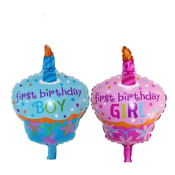 thumb_Foil First Birthday Boy Balloon -  96X69CM