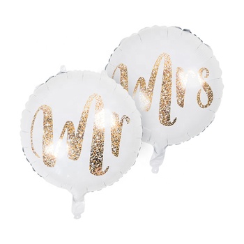 thumb_Foil White Mrs Balloon -   45cm