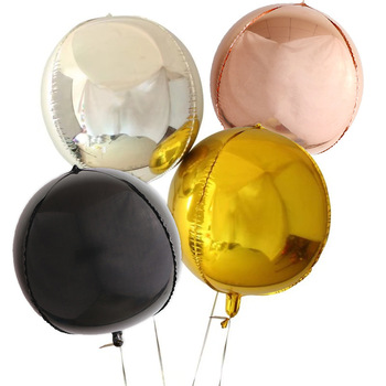 thumb_25cm - 4d Foil Balloon - Gold