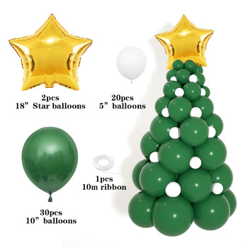 thumb_Christmas Tree Balloon Kit  - 53pcs
