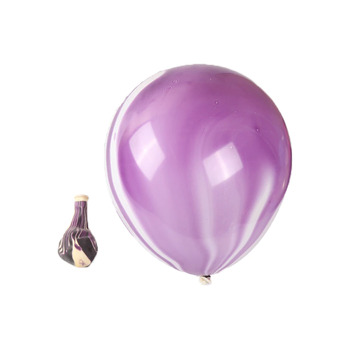 thumb_10pcs - 25cm (10")  Marble/TieDie Balloon - Light Purple