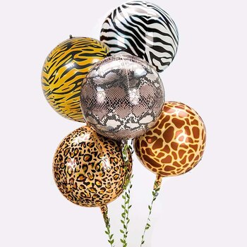 thumb_60cm - 4d Foil Balloon - Tiger Safari  Theme