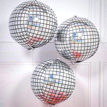 thumb_60cm - 4d Foil Balloon - Disco Mirror Ball Themed