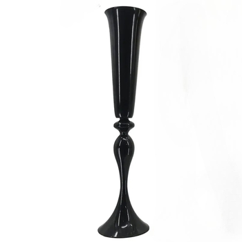 thumb_75cm Tall Trumpet Black Vase