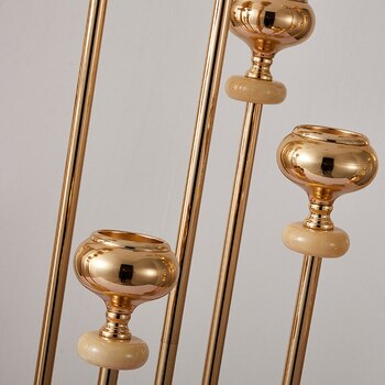 thumb_65cm - Gold 8 arm  Candelabra Centerpiece