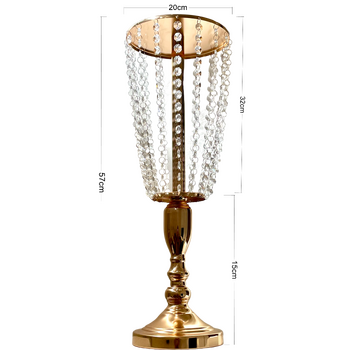 thumb_57cm Acrylic Crystal Chandelier Style Centerpiece - Silver