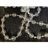 thumb_10mm/4mm Clear Mixed Pearl String Beads - 15m Chain/Garland